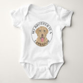 Dudley Labrador Hond Romper (Voorkant)