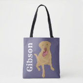 Dudley Labrador Retriever Tote Bag (Voorkant)