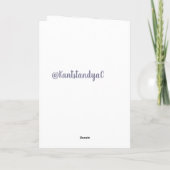 Dudley Labrador Verjaardagskaart Kaart (Achterkant)