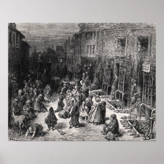 Dudley Street, Seven Dials Poster (Voorkant)