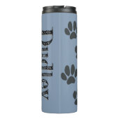 Dudley thermische mok met pootafdrukken (Achterkant)