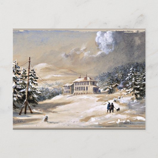 Dudley - Trinity Bay, Newfoundland, kunst Briefkaart (Voorkant)