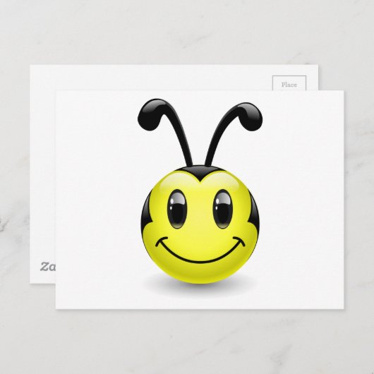 Dudu Bee Briefkaart (Voorkant / Achterkant)