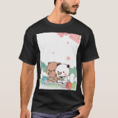 Dudu en Bubu gewoon ontspannen T-shirt (Voorkant)