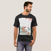 Dudu en Bubu gewoon ontspannen T-shirt (Voorkant volledig)