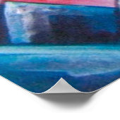 Due Cavalli (twee paarden) by Marc Franz - Poster (Hoek)