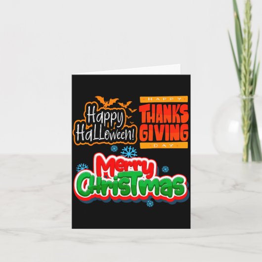 Due To Inflation This Is My Halloween Thanksgiving Kaart (Voorkant)