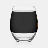 Due to Inflation This is My Halloween Wijnglas Zonder Voet (Rechts)