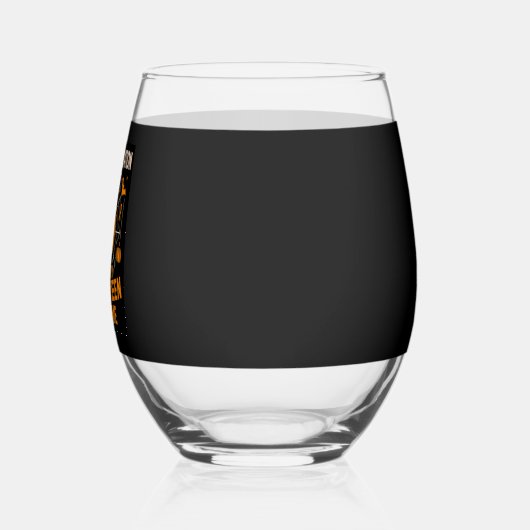 Due to Inflation This is My Halloween Wijnglas Zonder Voet (Links)
