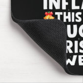 Due To Inflation Ugly Christmas Sweaters Men Women Muismat (Hoek)