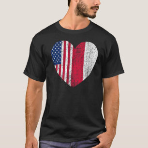 Duel Heart Design Poland en de Amerikaanse burger  T-shirt