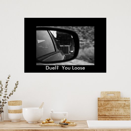 Duel? Jij bent Poster (Keuken)