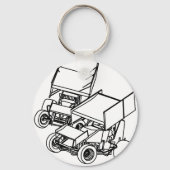 Duel Sprint Sleutelhanger (Voorkant)