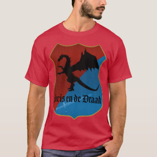 Duel Wooden Coaster Joris en de Draak geïnspireerd T-shirt