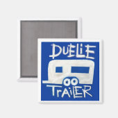 Duelie Trailer Logo Magneet (Voorkant / Achterkant)
