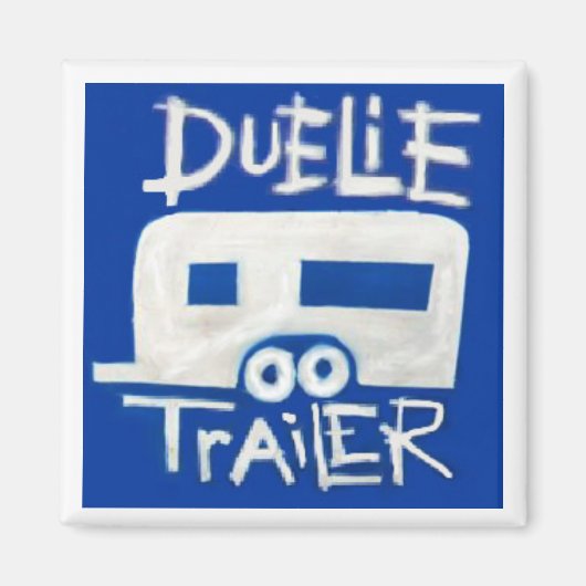 Duelie Trailer Logo Magneet (Voorkant)