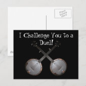 Dueling Banjos Briefkaart (Voorkant / Achterkant)