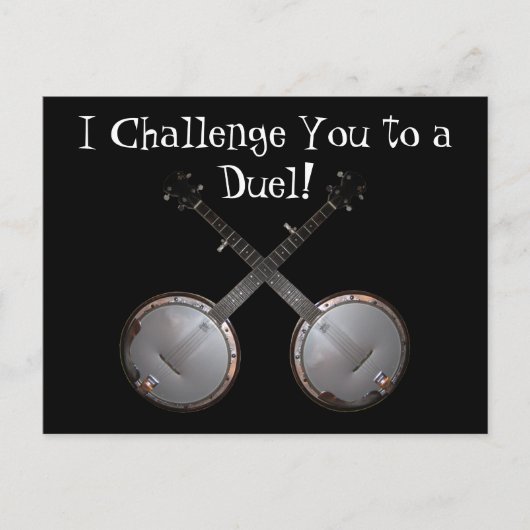Dueling Banjos Briefkaart (Voorkant)