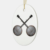 Dueling Banjos Chistmas Year Templat Ornament (Links)