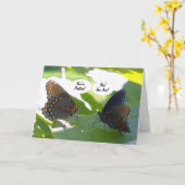 Dueling BFF's (Butterfly Friends Forever) Kaart (Gele Bloem)