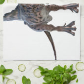 Dueling Dinosaurs Theedoek (Gevouwen)