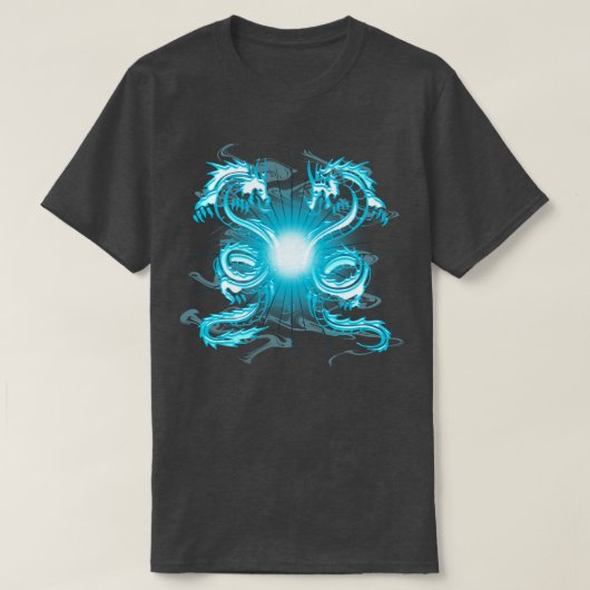 Dueling Dragons T-shirt (Design voorkant)