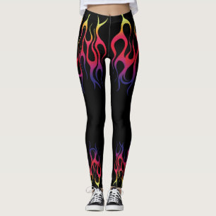 Dueling Flame Leggings Yoga Pants