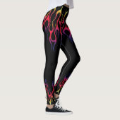 Dueling Flame Leggings Yoga Pants (Rechts)