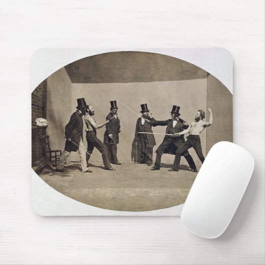 Dueling (foto) muismat (Met muis)