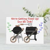 Dueling Grills! SRF Save The Date (Staand voorkant)