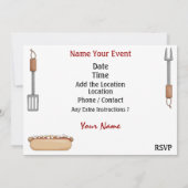 Dueling Grills! SRF Save The Date (Achterkant)