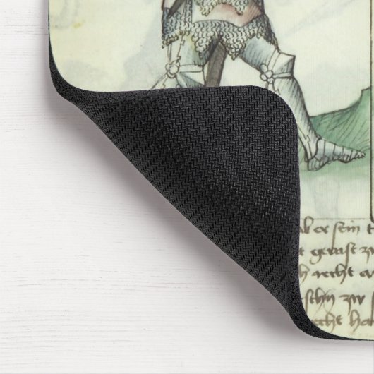 Dueling Knight Mousepad Muismat (Hoek)