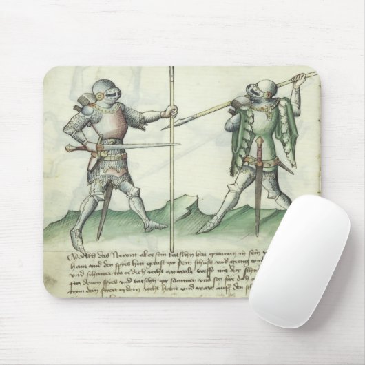 Dueling Knight Mousepad Muismat (Met muis)