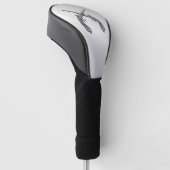 Dueling Pistolen Silver Golfheadcover (Schuin)