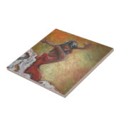 Duende Flamenco Dancer Ceramic Tile Tegeltje (Zijkant)