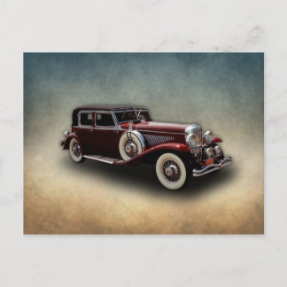 Duesenberg (Duesy) Model J Classic Car Briefkaart