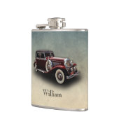 Duesenberg/Duesy Model J Classic Car Personalized Heupfles (Links)