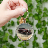 Duesenberg/Duesy Model J Classic Car Personalized Sleutelhanger (Hand)