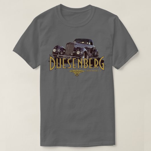 Duesenberg Model J T-shirt (Design voorkant)