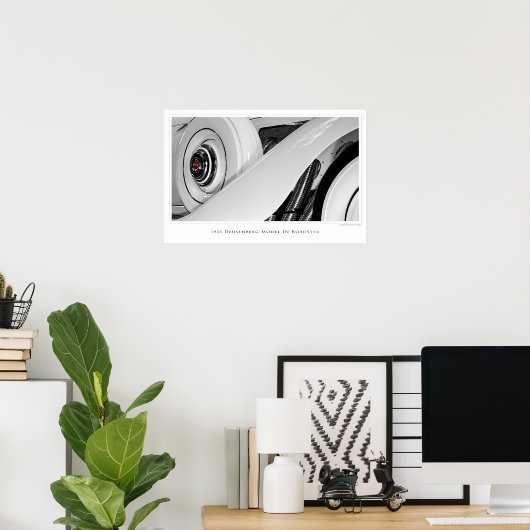Duesenberg Model JN Roadster - Poster (Thuiskantoor)