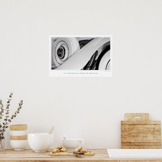 Duesenberg Model JN Roadster - Poster (Keuken)