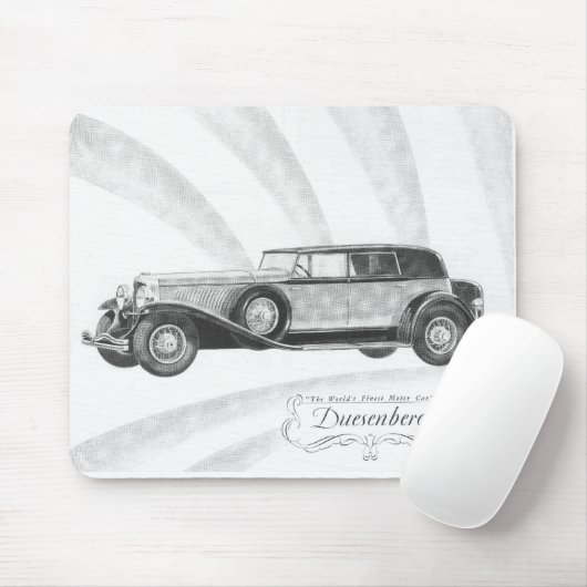 Duesenberg-motor Muismat (Met muis)