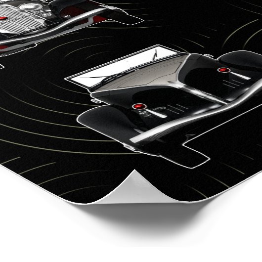 Duesenberg speedster poster (Hoek)