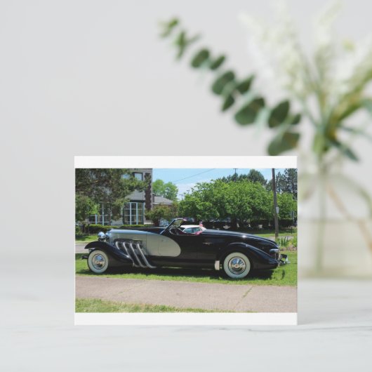 Duesenberg VI Briefkaart (Staand voorkant)