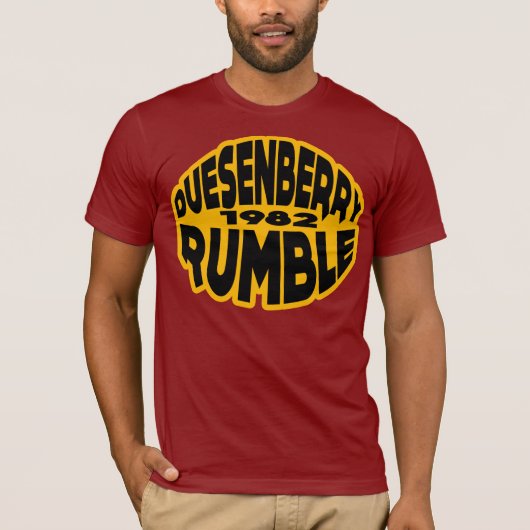 Duesenberry Rumble 1982 T-shirt (Voorkant)