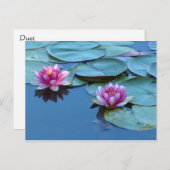 Duet Aankondigingskaart (Voorkant / Achterkant)