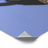 Duet - Dog & Gramophone Poster (Hoek)