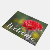 Duet Firelight cactus flower Doormat Deurmat (Schuin)