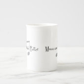 Duet (noten) Bone China Mok (Voorkant)