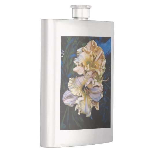 "Duet" Silver Flask Flacon (Rechts)